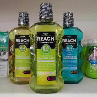 「日化品進口」中國臺灣到東莞進口漱口水報關(guān)案例