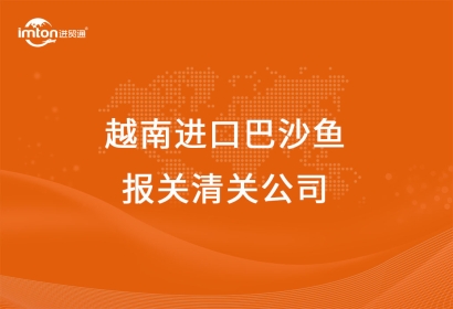 越南進口巴沙魚報關清關公司