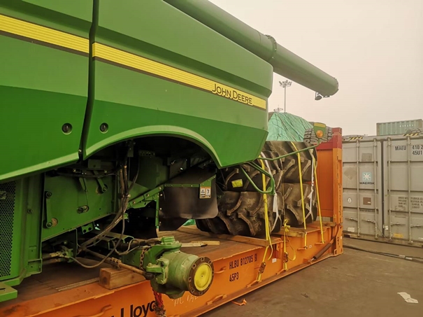 德國收割機進口海運報關到國內的流程 德國收割機進口報關